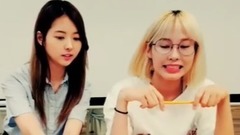 PRISTIN 娜榮和Yuha的寫生大會 #2