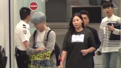 MONSTA X 香港機場 到達