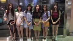 小女友們抵達臺灣,400余粉絲熱情接機 17/07/08
