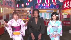 AKB48,島崎遙香 - 島崎遙香&鈴木奈々,夏祭りのわたあめ屋臺でバイト中の"侍"役所広司と遭遇 新TV-CM"サマージャンボ寶くじ"侍?夏祭り"篇"
