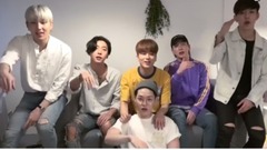 Vring U (B.A.P 2000days with BABY) behind