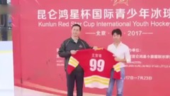 王寶強成中國首位冰球推廣大使 欲組建明星冰球隊