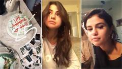 Selena Gomez25歲生日現場視頻合輯