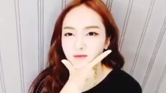 鄭秀妍Jessica VAPP直播 [Jessica_On_Cloud_Nine][臺灣演唱會前休息室內直播]