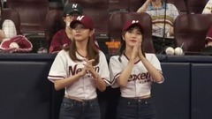 昭娟&海仁 第一次開球!