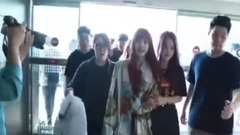 BLACKPINK啟程赴日本神戶機場