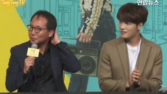 JYJ 金在中·UIE <MAN-HOLE> 新聞發布會 -問候