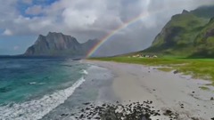 壯觀的羅弗敦群島風光