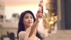 雪炫清爽代言啤酒廣告