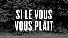 Si le vous vous pla?t (audio + paroles) (Lyrics Video)
