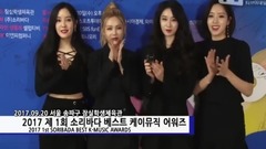 T-ara Soba得獎感言