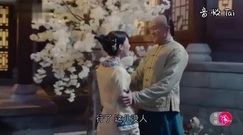 電視劇<那年花開月正圓>秀恩愛!何潤東孫儷月下擁吻