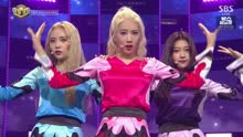 LOOΠΔ - 本月少女 - Girl Front - SBS人氣歌謠 現場版 17/10/08