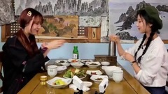 遇上了從沒見過的美食