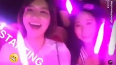 帕尼秀英允兒觀看泰妍的演唱會