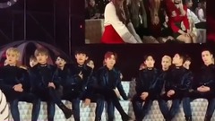 韓國偶像是觀看BTS舞臺反應