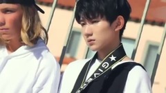 王源雜志海邊拍攝花絮