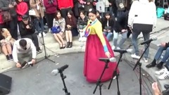 民族團扇舞