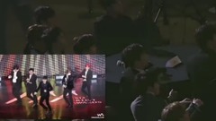 EXO臺下觀看SUPER JUNIOR 'Black Suit'