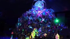 日本娛樂 - クリスマスにピッタリ!6メートルの光のオブジェと水族館がコラボ!