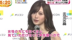 乃木坂46 - 乃木坂46白石麻衣[まいやん]寫真集売り上げ[歴代1位]に笑顔で會見![MAIチャン]