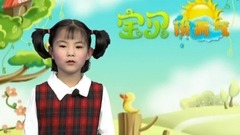 小學員錄制電視臺寶貝說天氣
