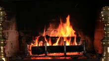 The Snow is Deep on the Ground / Snowfall (Yule Log Video)