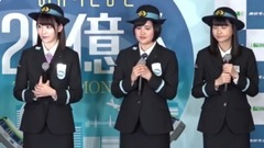 AKB48,HKT48 - HKT48宮脇咲良,兒玉遙らと"モノレール川柳"披露 "ご乗車20億人達成記念"感謝セレモニー3