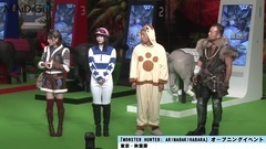 AKB48 - AKB48?岡田奈々,キュートなモンハンコスプレ披露!橫山由依はジョッキー姿に "MONSTER HUNTER ARIMA@AKIHABARA"