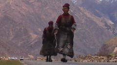 風景 - 西藏風情天路中國風拉薩藏族歌舞