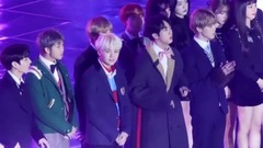 SBS歌謠大戰 reaction blackpink,BTS 飯拍版 17/12/25