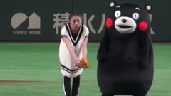 石原里美 - 2017年蕓能人総まとめ(始球式)