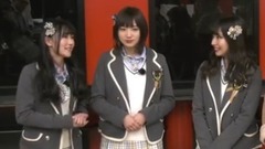 NMB48 - のミニスカ姿に感動"寒いだろ?""NMB48 のナイショで限界突破!~ボコスカガチンコ対決~"番組取材會1