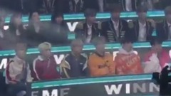 BTS、Red Velvet、Wanna One看WINNER表演