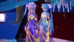 [MMD]?桃花旗袍?(魚蔥好美啊!)