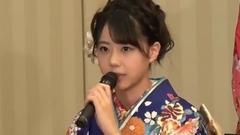 AKB48,STU48 - STU48瀧野由美子、森香穂、岡田奈々がAKBグループ成人式に