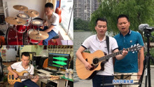  - 老朋友十幾年不見，湖邊合唱《月半小夜曲》粵語經典好聽