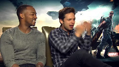電影< Captain America 2 > Stars Play The SUPERHERO GAME