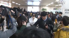 秀智 北京返韓 金浦機場入境