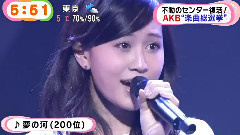 めざまし RH2015首日新聞 前田敦子登場