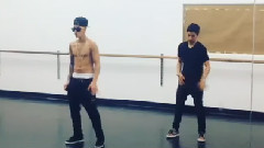 Justin Bieber Ins練舞視頻