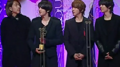 CNBLUE 新人賞受賞 The 20th High1 Seoul Music