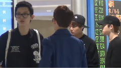 EXO廣州機場返韓