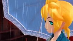 唐傘さんが通る