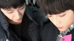 MBC Showchampion Backstage 李旼赫&金力燦 Cut