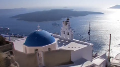 希臘愛琴海 圣托里尼島