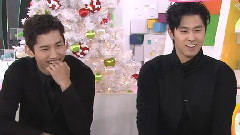 With 宣傳 At Mezamashi TV