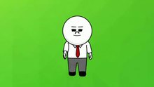 あいうえおんがく? 日本動漫 LINE OFFLINE上班族 OP