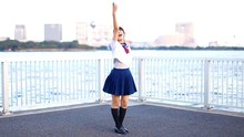  - 日本美少女海邊獨舞
