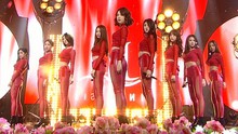 繆斯女神著紅衣熱辣表演Glue